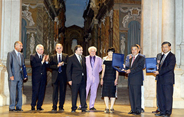 Grand Prix in Italy: ceremony